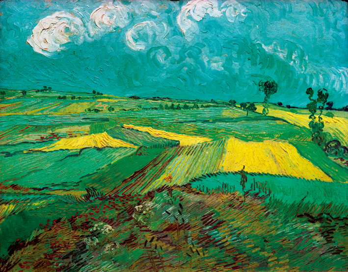  文森特·威廉·梵高  Vincent Willen Van Gogh ——天空下的麦田